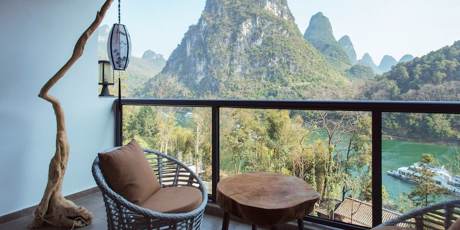 Li River Resort Riverview Twin Room Gallery 3